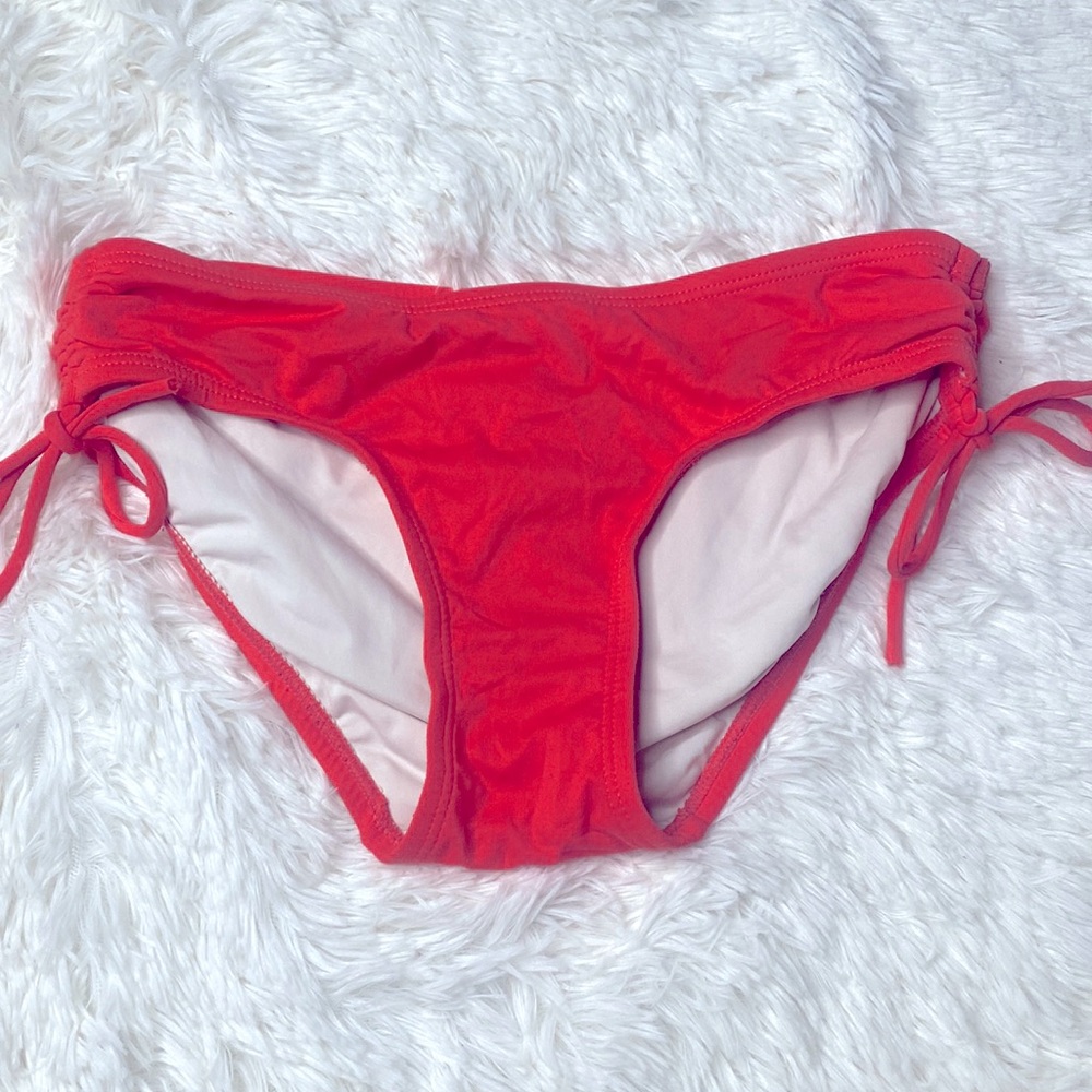 Micheal by Micheal Kors Coral Orange Bikini Bottoms Size Small